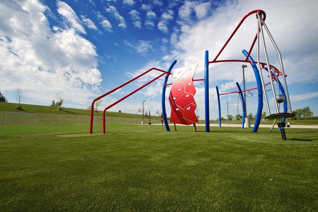 Playfround Artificial Grass Installation