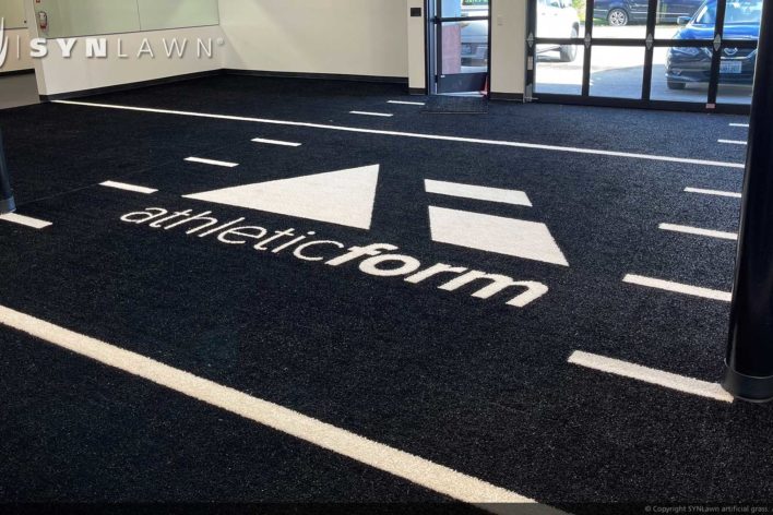 Artificial grass agility turf installed by SYNLawn