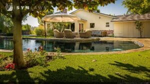 SYNLawn Jacksonville FL residential artificial grass for celebrity superstar backyards