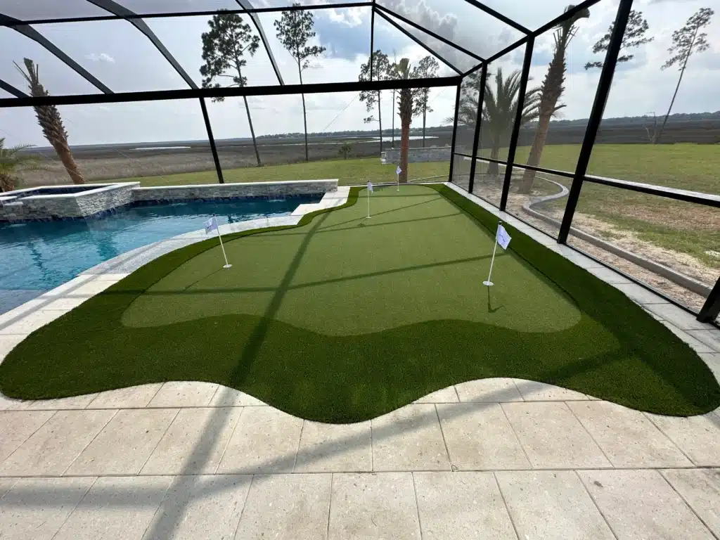 indoor putting green in Jacksonville, FL