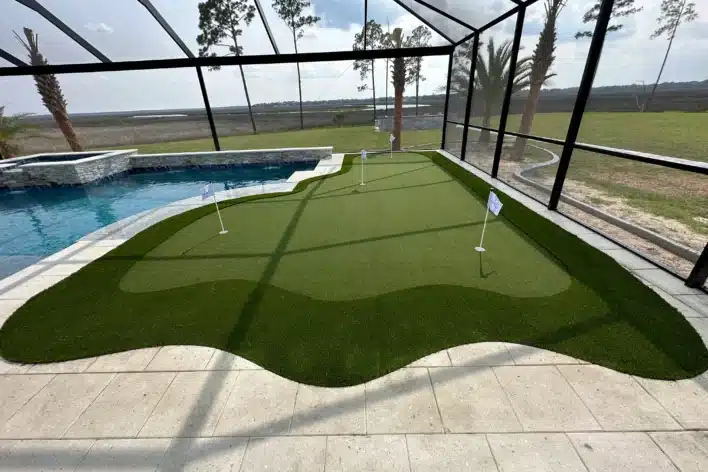 indoor putting green in Jacksonville, FL