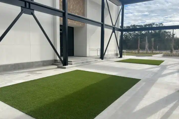 outdoor commercial lawn landscape