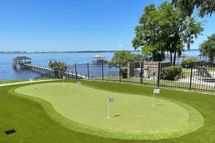 outdoor golf green