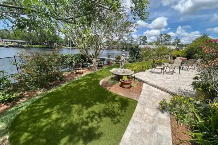 residential grass lawn