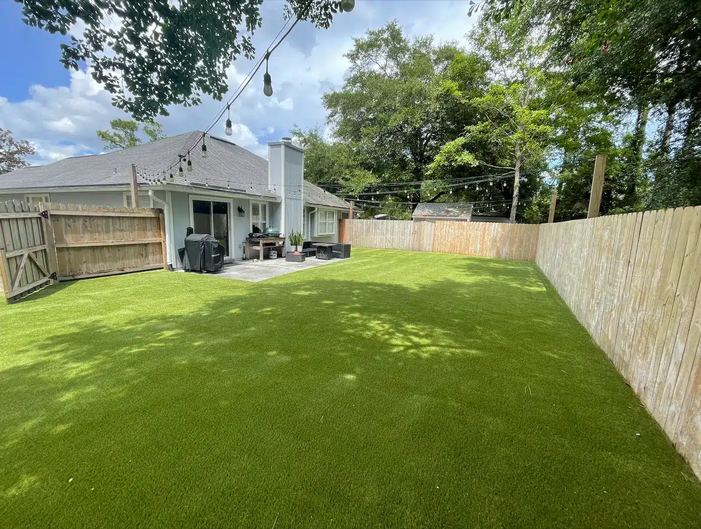 luxury synthetic lawn