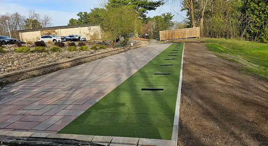SYNLawn artificial grass driving range