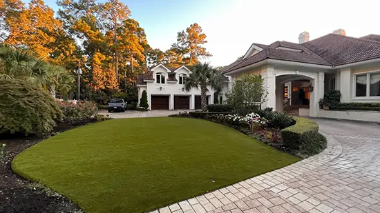 SYNLawn artificial grass backyard